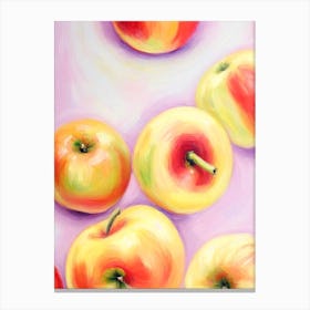 Rose Apple 2 Painting Fruit Canvas Print