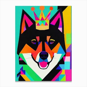 King Of The Dog Canvas Print