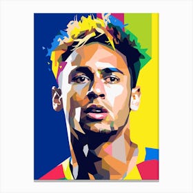Neymar Canvas Print
