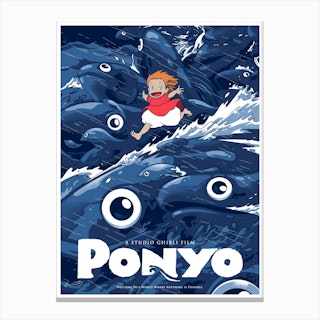 Ponyo Canvas Print