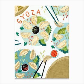 Gyoza Canvas Print