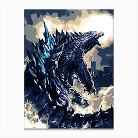 Godzilla Godzilla Canvas Print
