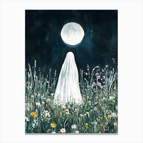 Ghost In The Meadow Canvas Print