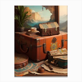 The Bohemian Adventurous And Nomadic Spirit Series - 1 Canvas Print