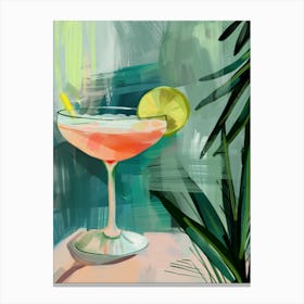 Cocktail In A Glass 1 Canvas Print