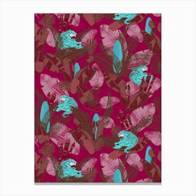 Tropical Flora Canvas Print