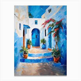 Blue Door 7 Canvas Print