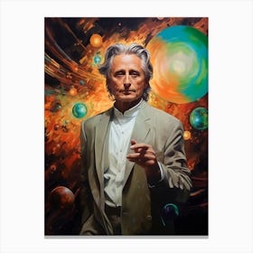 Michael Douglas (2) Canvas Print