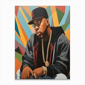 Shawn Corey Carter_Jay-Z 5 Canvas Print