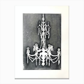 Chandelier III Canvas Print