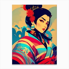 Geisha 96 Canvas Print