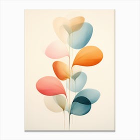 Abstract Flower Canvas Print