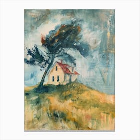 House On The Hill 21 Canvas Print