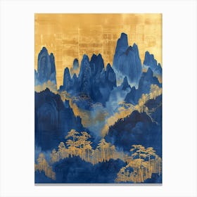 Chinese Mountains 32 Canvas Print