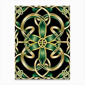 Abstract Celtic Knot 11 Canvas Print