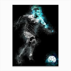 Riyad Mahrez Canvas Print