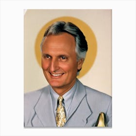 Alan Alda Retro Collage Movies Canvas Print