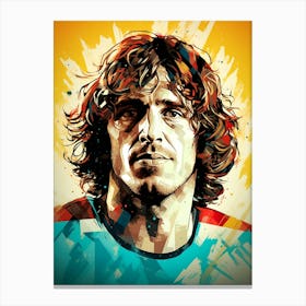 Carles Puyol (1) Canvas Print