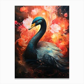 Fire Swan 1 Canvas Print