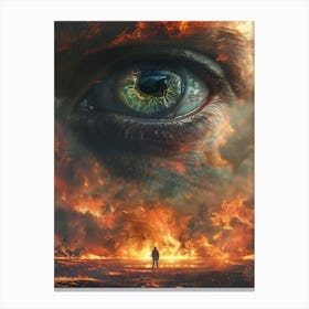 Eye Of The Dragon Canvas Print