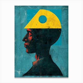 Head Of A Man 1 Canvas Print