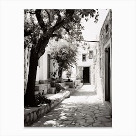 Bodrum, Turkey, Photography In Black And White 5 Canvas Print