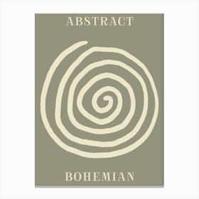 Abstract Bohemian 5 Canvas Print