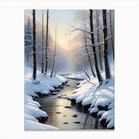 Winter'S Day Canvas Print