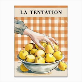 La Temptation 2 Canvas Print