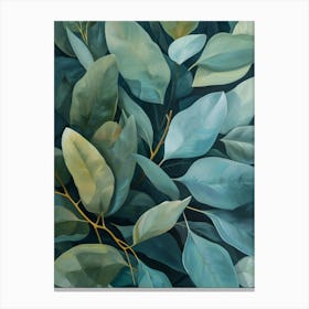 Eucalyptus Leaves Canvas Print