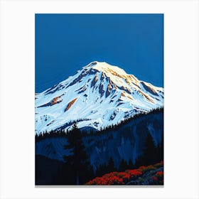 Mount Rainier Canvas Print