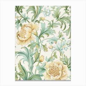 Floral Wallpaper 231 Canvas Print