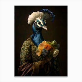 Peacock Canvas Print