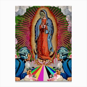 Guadalupe in Space Canvas Print