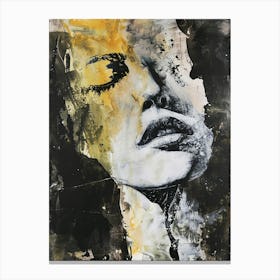 Face Of A Woman 3 Canvas Print