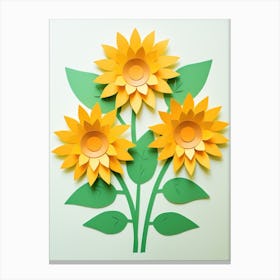 Sunflowers 69 Canvas Print