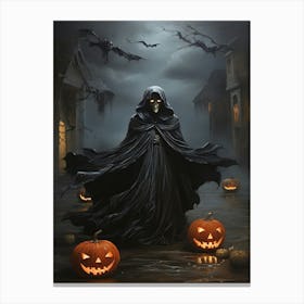 Spooky Halloween 1 Canvas Print