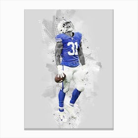 Tyler Goodson Indianapolis Colts Canvas Print