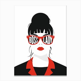 Boss Lady Canvas Print