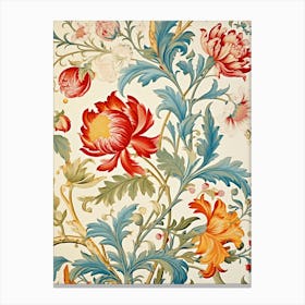 Floral Wallpaper 67 Canvas Print