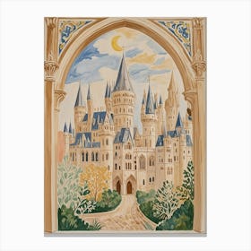 Magical Castle Canvas Print