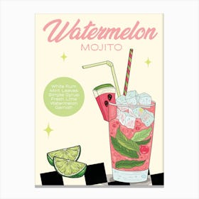Watermelon Canvas Print