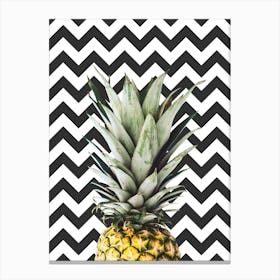 Pineapple collage 5 Canvas Print