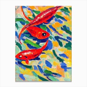 Krill Matisse Inspired Canvas Print