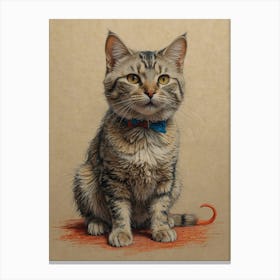 Tabby Cat 2 Canvas Print