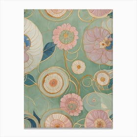 Floral Pastel Dream Canvas Print