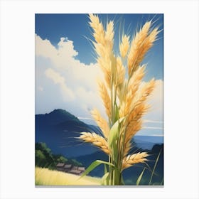 Wheat Field Canvas Print