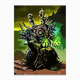 World Of Warcraft gaming movie 1 Canvas Print