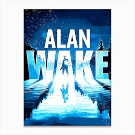 Alan Wake Canvas Print