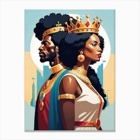 King And Queen 2 Canvas Print